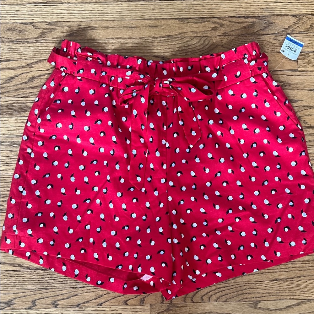 NWT Women’s High Waist Paper Bag